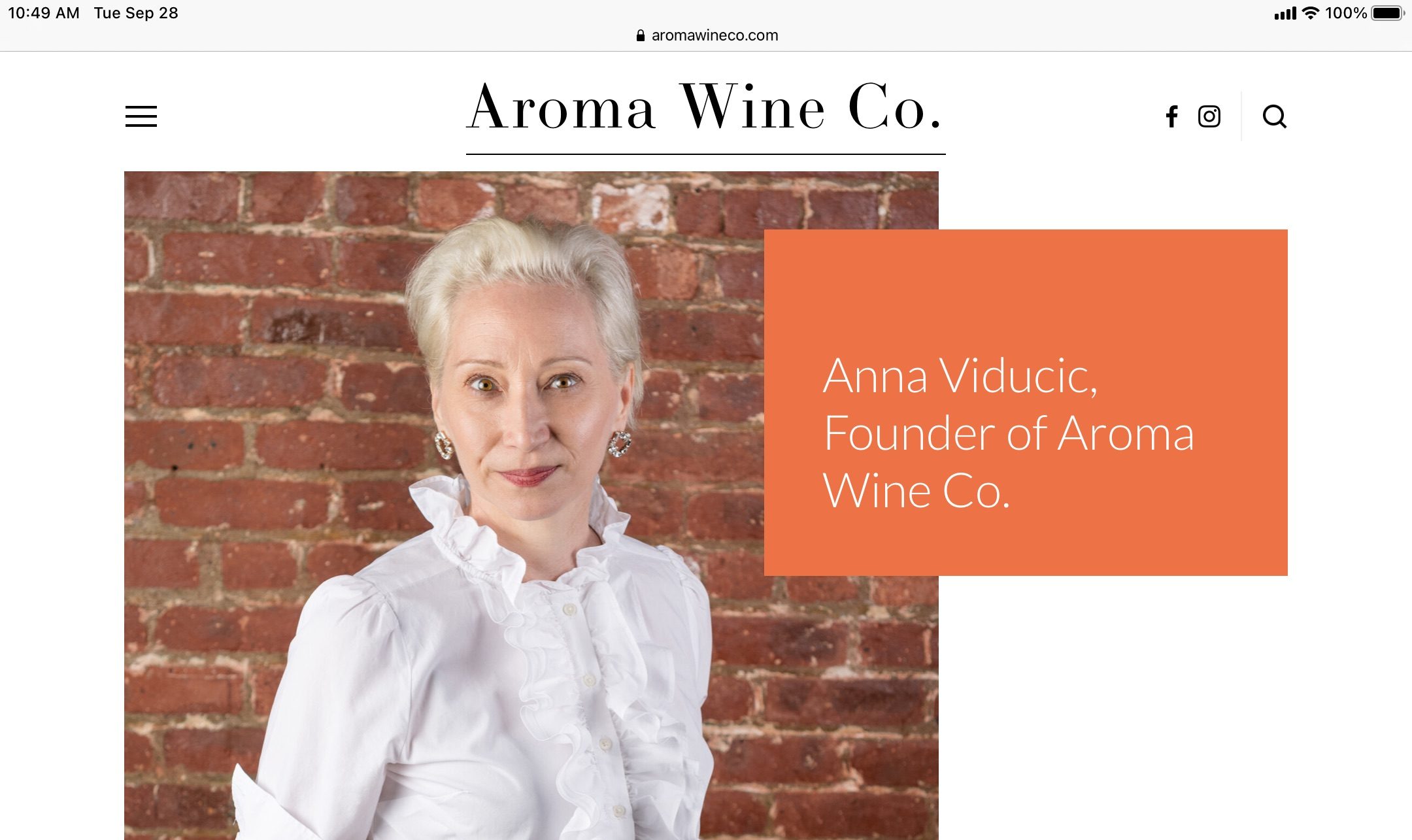 The Bubbly Files: Anna Viducic of Aroma Wine Co.