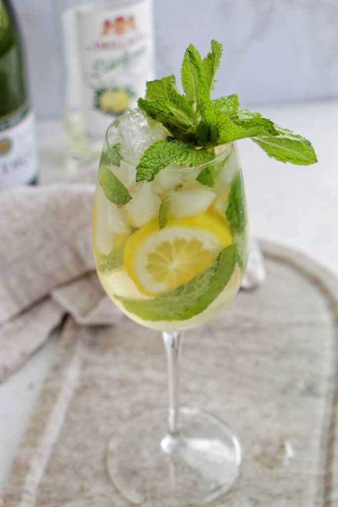 drink of summer: hugo spritz cocktail